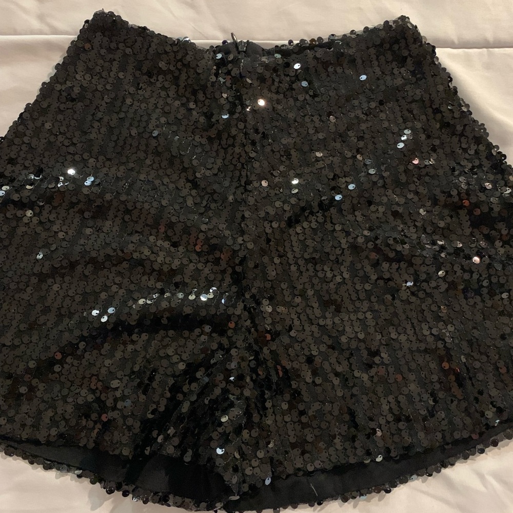 Sequin shorts